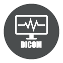 Icon grey circle: DICOM