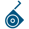 Icon blue Custom
